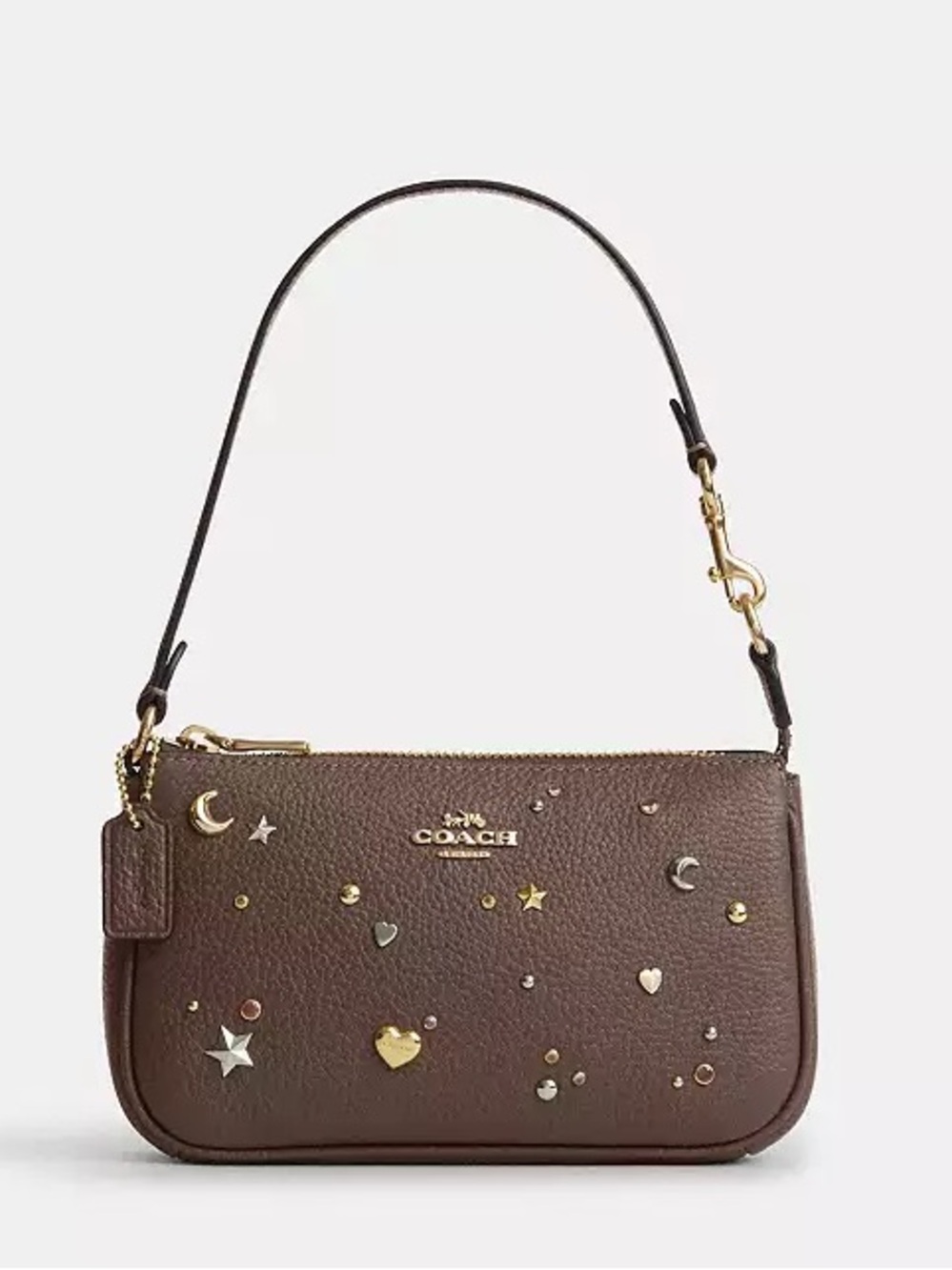 Coach Nolita 19 With Rivets
CDC25 pebbled leather/Gold/Dark
Stone Multi